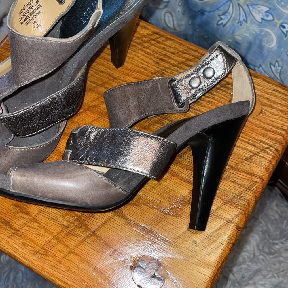 Nine West strappy heels